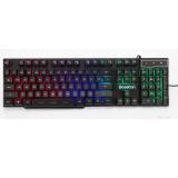 Bàn phím giả cơ có đèn Led chuyên game Bosston G803