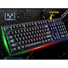 Bàn phím JK-922 nhiều màu sắc giả cơ game chuyên dụng