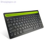 Bàn phím không dây kết nối Bluetooth với 2 thiết bị cùng lúc cực độc