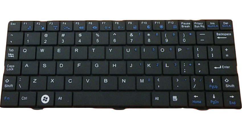 Bàn phím laptop axioo benq u101- hàng nhập khẩu 12 tháng full box