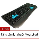 Bàn phím USB có dây Ikonemi Simpli Gaming 16 - tặng mousePad