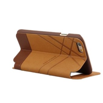 Bao Da Baseus Unique Cho IPhone 6 Plus/6S Plus (Nâu) June 2018 - 2 Bao da Baseus Unique cho iPhone 6 plus/6S plus (Nâu) - 2
