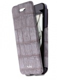 Bao da cho iphone 5/5s/se - puro crocodile safari flipper case