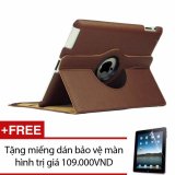 Bao da dành cho ipad air 2 xoay 360 - lopez cute + tặng miếng dán bảo vệ màn hình trị giá 109.000vnd
