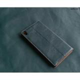 Bao da ionecase Sony xperia XA leather made in việt nam màu xanh