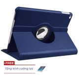 [HCM]Bao da Ipad mini 1/2/3 xoay 360 tặng kính cường lực