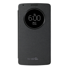 Bao da LG G3 Quick circle (Đen) + NFC + Qi Wireless Charging (bản Quốc tế)   Đang Bán Tại Dreamvolts