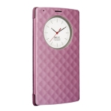 Bao da LG G4 - Quick circle (Hồng) - Hàng nhập khẩu