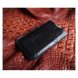 Bao Da Túi Rút Opba Obi SF1 Leather Made In Việt Nam Màu Đen Trơn