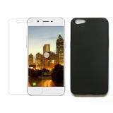 [HCM]Bộ 1 Kính cường lực và Ốp lưng dẻo OPPO A39 / Neo 9s (Đen)