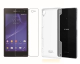 Bộ 1 ốp lưng trong suốt Sony Experia C4 Imak và kính cường lực Sony Experia C4 Proglass