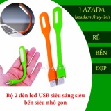 Bộ 2 đèn led usb siêu sáng