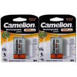 Bộ 2 pin sạc camelion accu 9v 200mah tigđ174