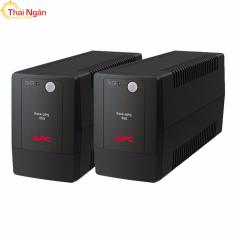 Tư vấn mua Bộ 2 Sản phẩm Bộ lưu điện APC BX650LI-MS 650VA (Đen)  