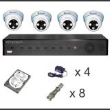 Bộ 4 camera vantech 2.0 vp-114ahdh
