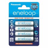 Bộ 4 pin sạc AA Panasonic Eneloop 2000mAh (Trắng)