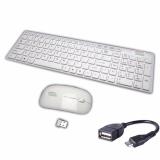 Bộ Bàn phím và chuột không dây Bx Electronics + Tặng 1 cáp OTG