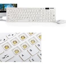 Bộ bàn phím và chuột không dây Ultra-Thin Fashion 2.4Ghz