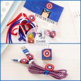 Bộ bảo vệ Cáp Sạc iPhone Captain America