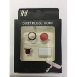 Bộ bảo vệ home + camera + cổng sạc cho iphone 7, iphone 8