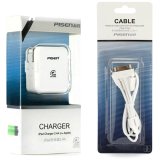 Bộ cáp và cốc sạc Pisen 2A dành cho điện thoại iPhone 4 / iPad