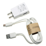 Bộ cáp và cóc sạc Samsung Galaxy S4 - Hongkong Technology PKG144 (Trắng)  
