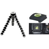 Bộ chân máy ảnh tripod bạch tuộc loại lớn + Hạt nước cân bằng gắn đế đèn flash cho máy ảnh đen - 2TCAMERA-Q00153