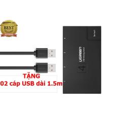 Bộ chia 4 cổng usb 2.0 cao cấp ugreen 30346