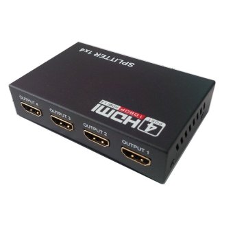 Bộ chia HDMI 1 ra 4 HDMI SPLITTER 1 TO 4 (Đen)  