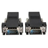 Bộ chuyển đổi 2 đầu vga to lan