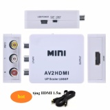 Bộ chuyển đổi av sang hdmi full hd 1080p tặng cáp hdmi dẹt 1,5m