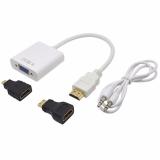 Bộ chuyển đổi micro hdmi / mini hdmi / hdmi to vga converter có âm thanh