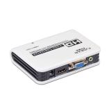 Bộ chuyển đổi tín hiệu VGA sang HDMI có hỗ trợ Audio loại cao cấp - từ máy tính, laptop sang TV, máy chiếu (trắng) AB5