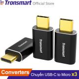 Bộ chuyển đổi tronsmart ctmf3 từ usb-c sang microusb 2.0 - hãng phân phối chính thức