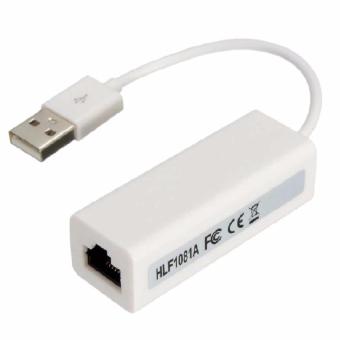 Bộ chuyển đổi USB ra LAN RJ45 (Trắng)  