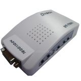 Bộ chuyển đổi vga sang svideo và av dtech dt-7001