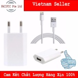 Bộ cốc và cáp sạc dẹt zin theo máy iphone 7, 7plus - tặng que chọc sim pacific