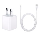 Bộ cốc và cáp sạc Pisen cho iPhone 5 và iPhone 6 (trắng)
