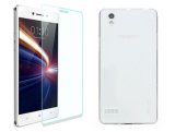 Bộ dán kính cường lực + ốp silicon cho OPPO Mirror 5