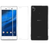 Bộ Dán Kính Cường Lực + Ốp Silicon Cho Sony Xperia Z3