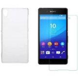 Bộ dán kính cường lực + ốp silicon cho Sony Xperia Z5