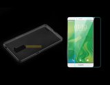Bộ dán kính cường lực và ốp lưng silicon Oppo R7 Plus