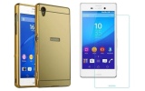 Bộ dán kính cường lực và ốp lưng Sony Xperia M5 gương