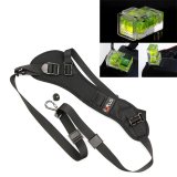 Bộ dây đeo máy ảnh thao tác nhanh chuyên nghiệp Focus + Hạt nước cân bằng gắn đế đèn flash cho máy ảnh xanh 2 chiều - PHUKIEN2T