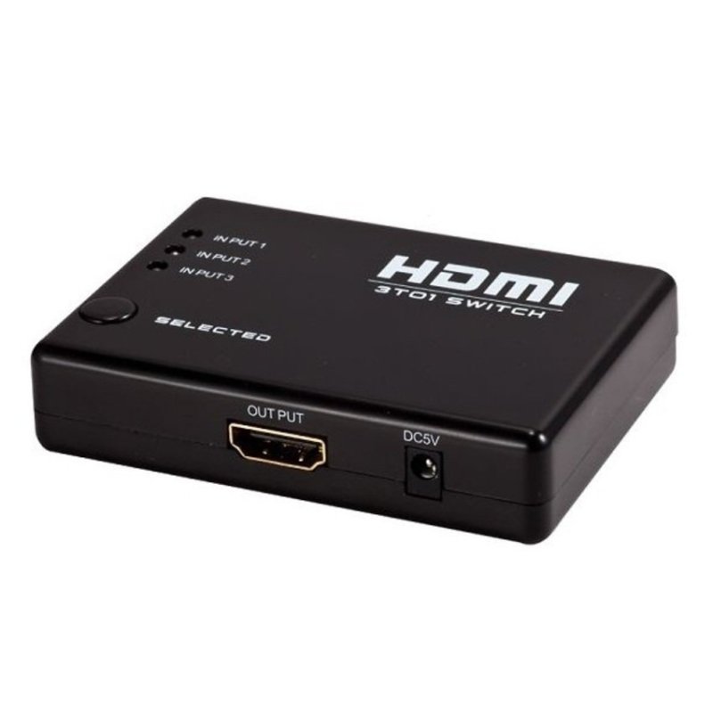Bảng giá Bộ gộp HDMI 3in1out MT- VIKI MT- HDMI31 (Đen) Phong Vũ