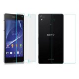 Bộ Kính cường lực 2 mặt trước sau cho Sony Xperia M4 - H0012 (Trong suốt)