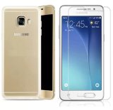 Bộ Kính cường lực cho Samsung Galaxy J7 Prime và ốp lưng silicon trong suốt