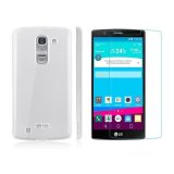 Bộ kính cường lực và ốp silicon cho LG G4 (trong suốt)