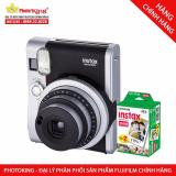 Bộ máy chụp ảnh lấy ngay fujifilm instax mini 90 silver + tặng kèm 20 tấm giấy in fujifilm - hãng phân phối chính thức