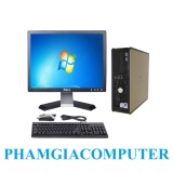 Bộ máy tính văn phòng dell optilex 780sff intel core e8400 ram 4g hdd160g-hàng nhập khẩu-lcd dell 17inch
